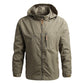 🔥hot sale－70％🔥Climbing Field Jacket Men's Windproof Outerwear Waterproof Softshell Tactical Jacket Coat