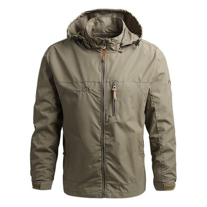 🔥hot sale－70％🔥Climbing Field Jacket Men's Windproof Outerwear Waterproof Softshell Tactical Jacket Coat