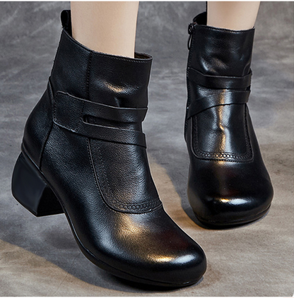 👢New for 2024 women's boots retro versatile leather
