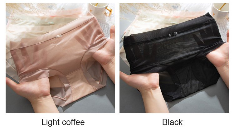 Ultra-Thin Ice Silk Cool Seamless Panties For Women【BUY 5 GET 3 FREE】