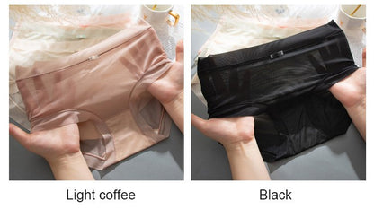 Ultra-Thin Ice Silk Cool Seamless Panties For Women【BUY 5 GET 3 FREE】