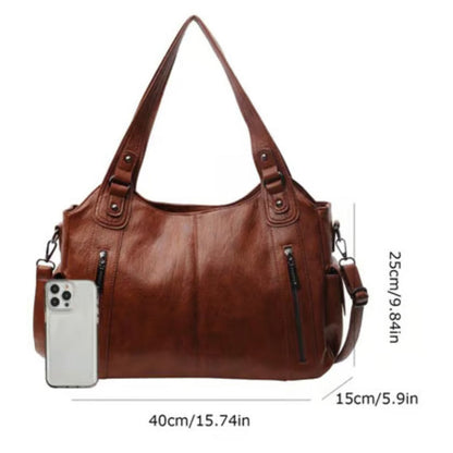 Punk Style Studded Embellished Tote Bag