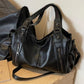 Punk Style Studded Embellished Tote Bag