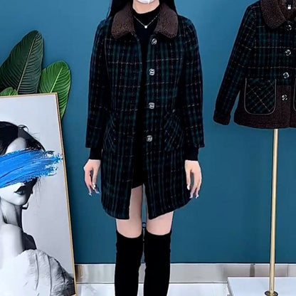 Women's Plush Thick Mid Length Jacket Coat💖FREE SHIPPING