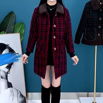 Women's Plush Thick Mid Length Jacket Coat💖FREE SHIPPING