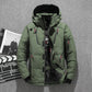 Men’s White Duck Down Parka Winter Warm Jacket【FREE SHIPPING】