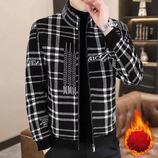 🍂Today Specials🍂 Men’s Stylish Padded Thick Tweed Jacket