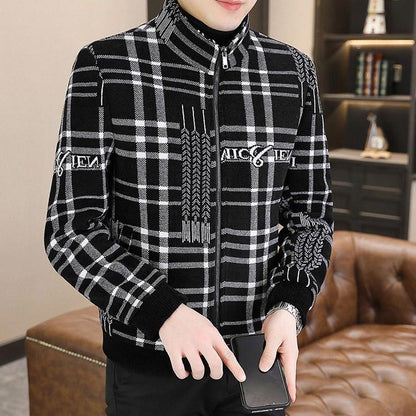 🍂Today Specials🍂 Men’s Stylish Padded Thick Tweed Jacket