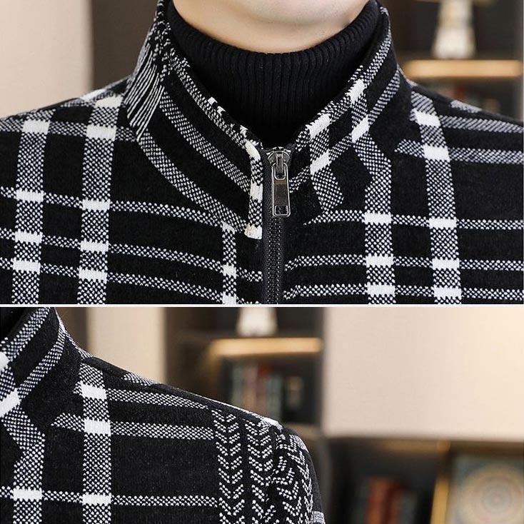 🍂Today Specials🍂 Men’s Stylish Padded Thick Tweed Jacket