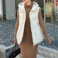 Women's Thickened Medium-Length Hooded Vest