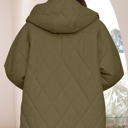 🌸Autumn sale🌸Limited time 50% DISCOUNT💕Women's Winter Trendy Lightweight Hooded Quilted Jacket