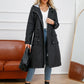 Women's Long Casual Splash-proof Hooded Windbreaker Jacket【FREE SHIPPING】