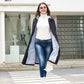 Women's Long Casual Splash-proof Hooded Windbreaker Jacket【FREE SHIPPING】
