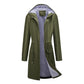 Women's Long Casual Splash-proof Hooded Windbreaker Jacket【FREE SHIPPING】