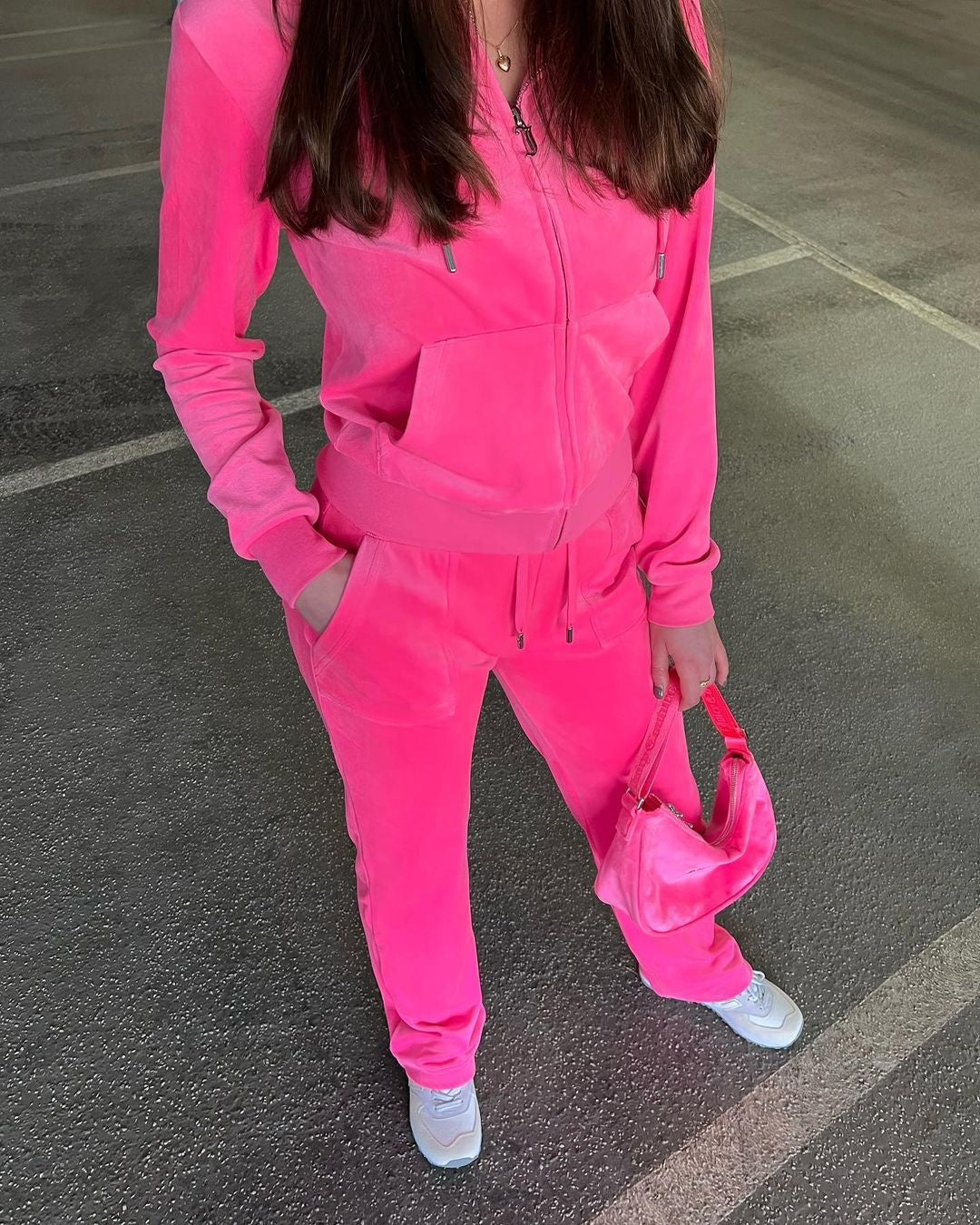 Sports casual gold velvet suit 2 pieces【FREE SHIPPING】