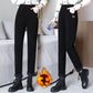 🔥Limited time offer🔥Women's high waist warm faux fleece lined trousers