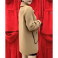 Women's Warm Mid-Length Coat with Pockets