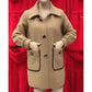 Women's Warm Mid-Length Coat with Pockets