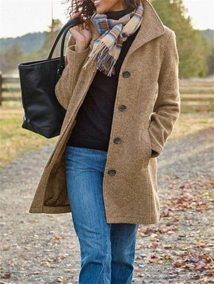 Women's Winter Long Sleeved Coat
