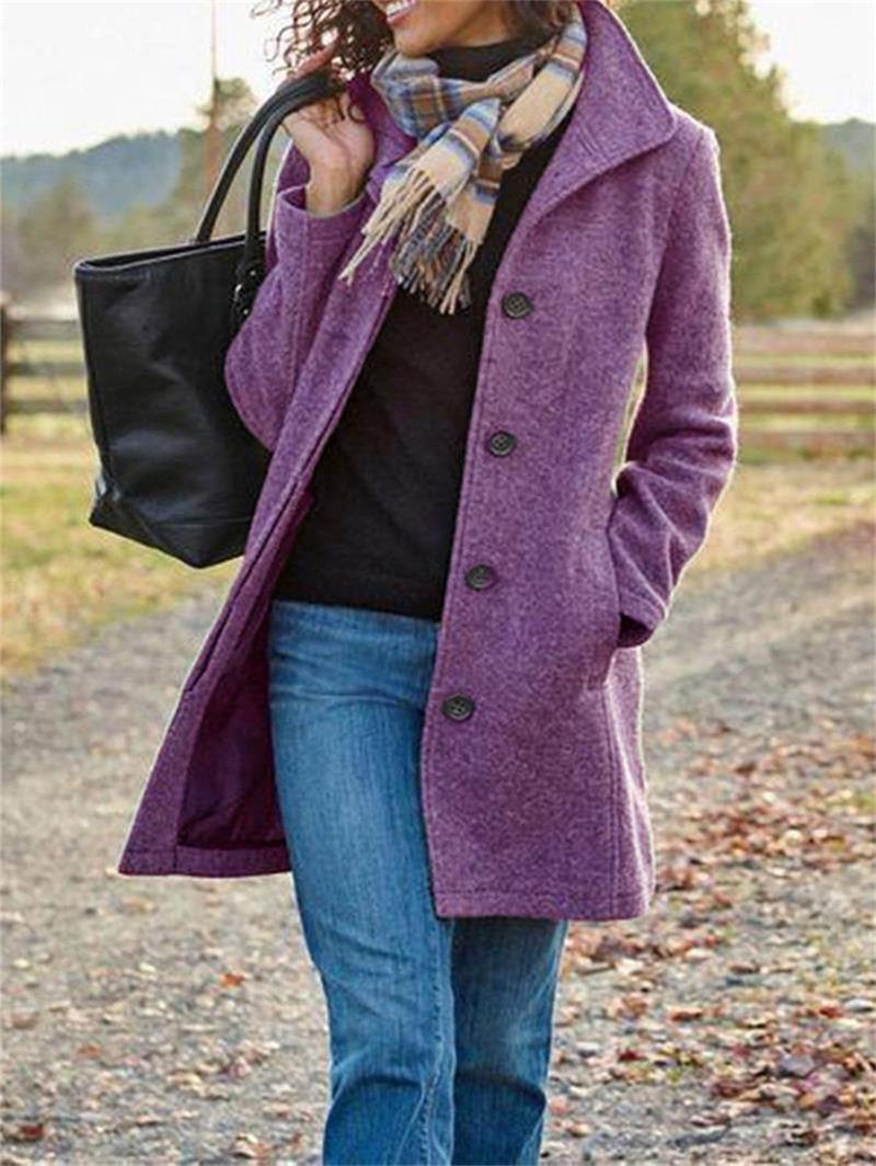 Women's Winter Long Sleeved Coat