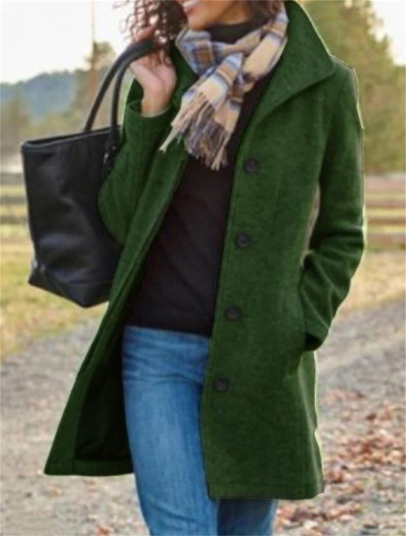Women's Winter Long Sleeved Coat
