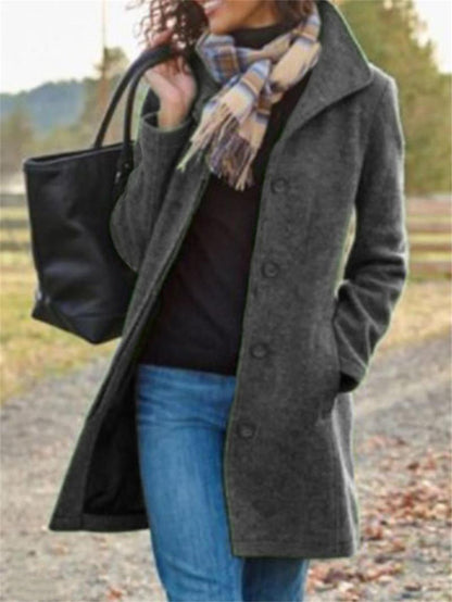 Women's Winter Long Sleeved Coat