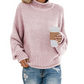 Hot Sale - Loose Solid Color Large Size Turtleneck Sweater