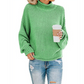 Hot Sale - Loose Solid Color Large Size Turtleneck Sweater