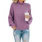 Hot Sale - Loose Solid Color Large Size Turtleneck Sweater