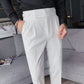 ✨Men's Solid Color Straight Casual Trousers