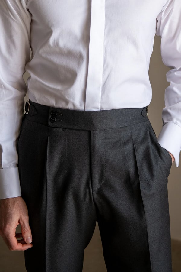✨Men's Solid Color Straight Casual Trousers