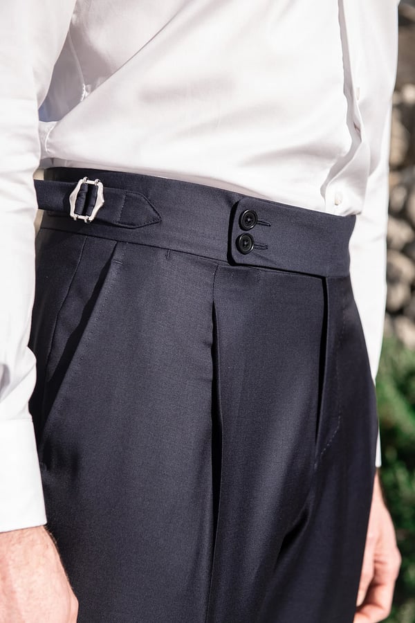 ✨Men's Solid Color Straight Casual Trousers