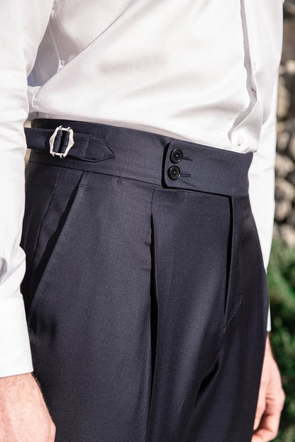 ✨Men's Solid Color Straight Casual Trousers