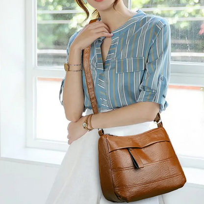 🎉New Hot Sales - 78% OFF🔥Retro Large-Capacity Multilayer Shoulder Bag