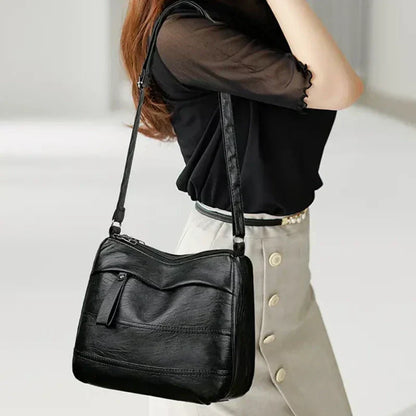 🎉New Hot Sales - 78% OFF🔥Retro Large-Capacity Multilayer Shoulder Bag