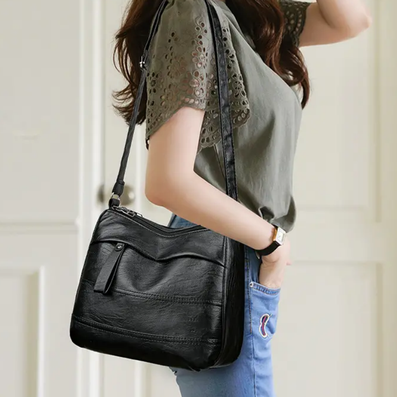 🎉New Hot Sales - 78% OFF🔥Retro Large-Capacity Multilayer Shoulder Bag