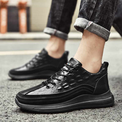 🌲🎁Men’s Luxury Crocodile Print Air Cushion Sneakers