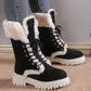 🎅Christmas promotion 49% OFF🎄Women's Cotton Mid-Calf Plush Lined Snow Boots【FREE SHIPPING】