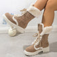 🎅Christmas promotion 49% OFF🎄Women's Cotton Mid-Calf Plush Lined Snow Boots【FREE SHIPPING】