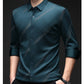 Men's Warm Striped Shirt with Comfort Fit