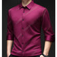 Men's Warm Striped Shirt with Comfort Fit