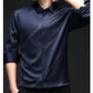 Men's Warm Striped Shirt with Comfort Fit