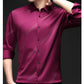 Men's Warm Striped Shirt with Comfort Fit