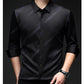 Men's Warm Striped Shirt with Comfort Fit