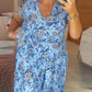 💃🔥 Print-cozy v-neck long-dress