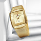 🔥2025 Hot Sale-Free Shipping🔥Men’s Ultra-thin Square Mesh Belt Quartz Watch