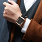 🔥2025 Hot Sale-Free Shipping🔥Men’s Ultra-thin Square Mesh Belt Quartz Watch