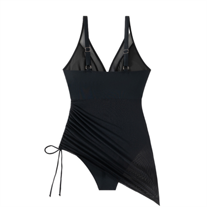 💥Special Sale 49% OFF💃Slimming Mesh Sheer Sarong Wraps Swimsuit