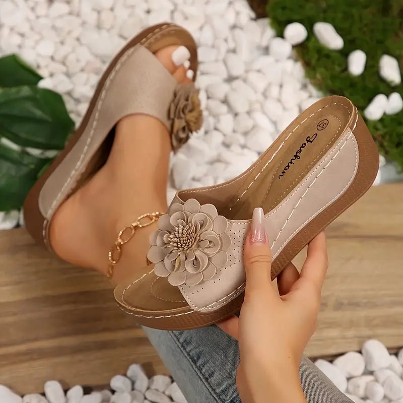 🌸Spring Specials🌸Women's Comfort Flower Slip-On Sandals