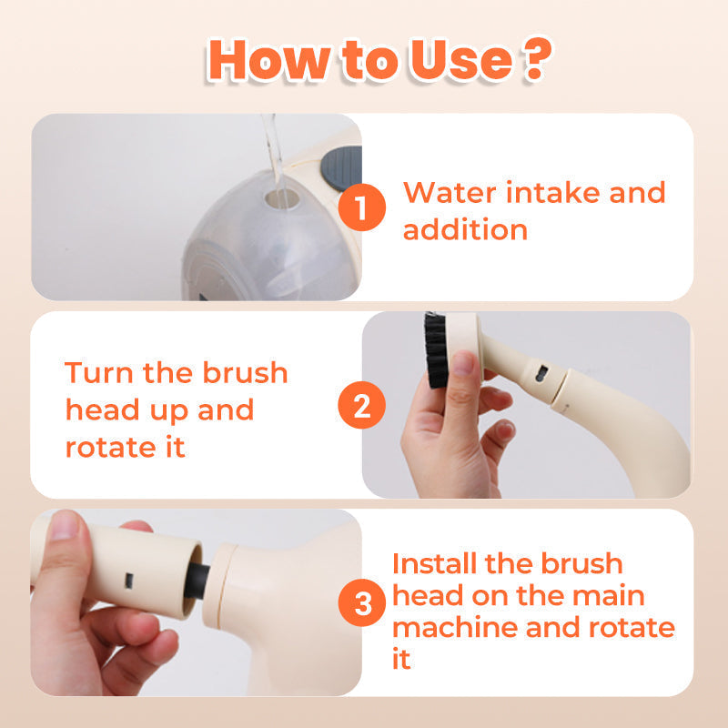 Household High-Temperature High-Pressure Steam Cleaner
